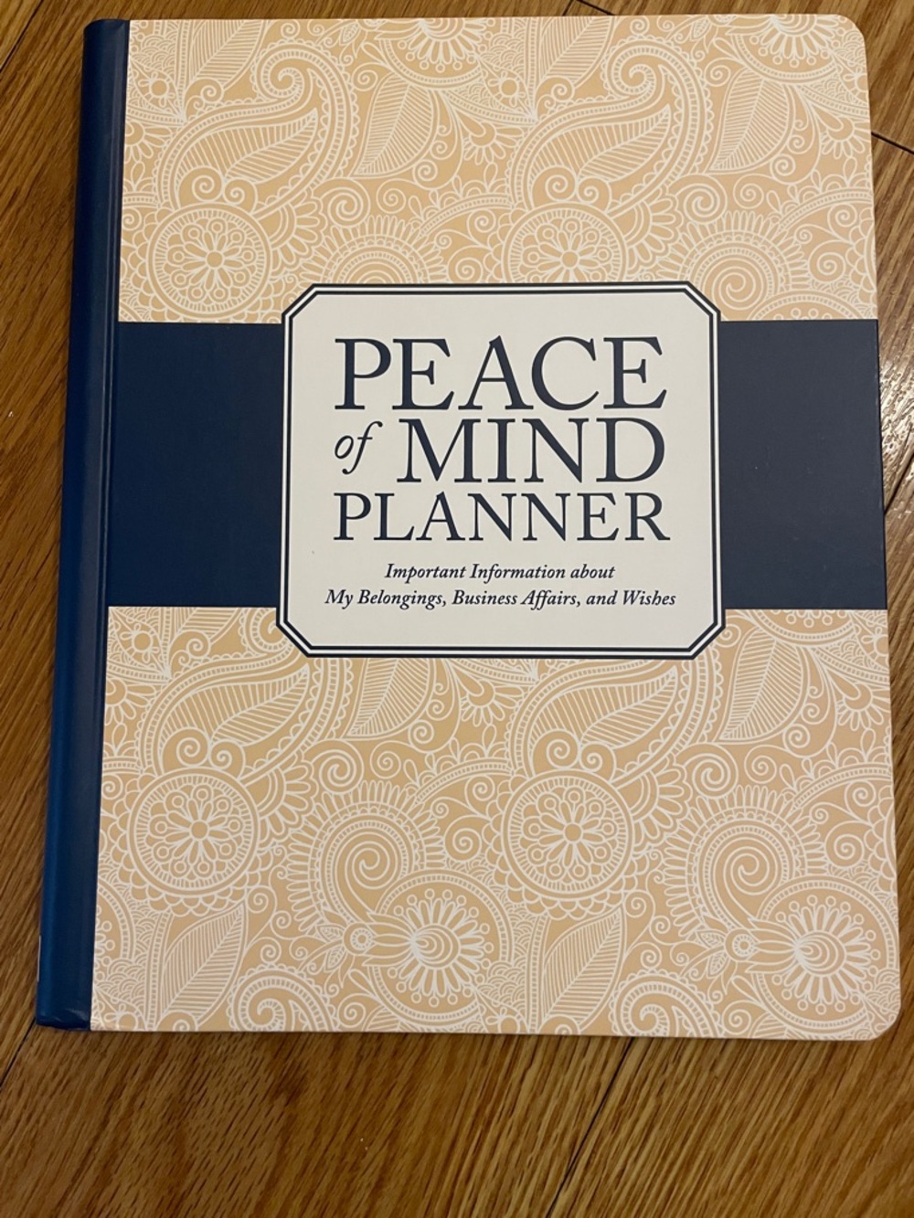 Peace of Mind Planner